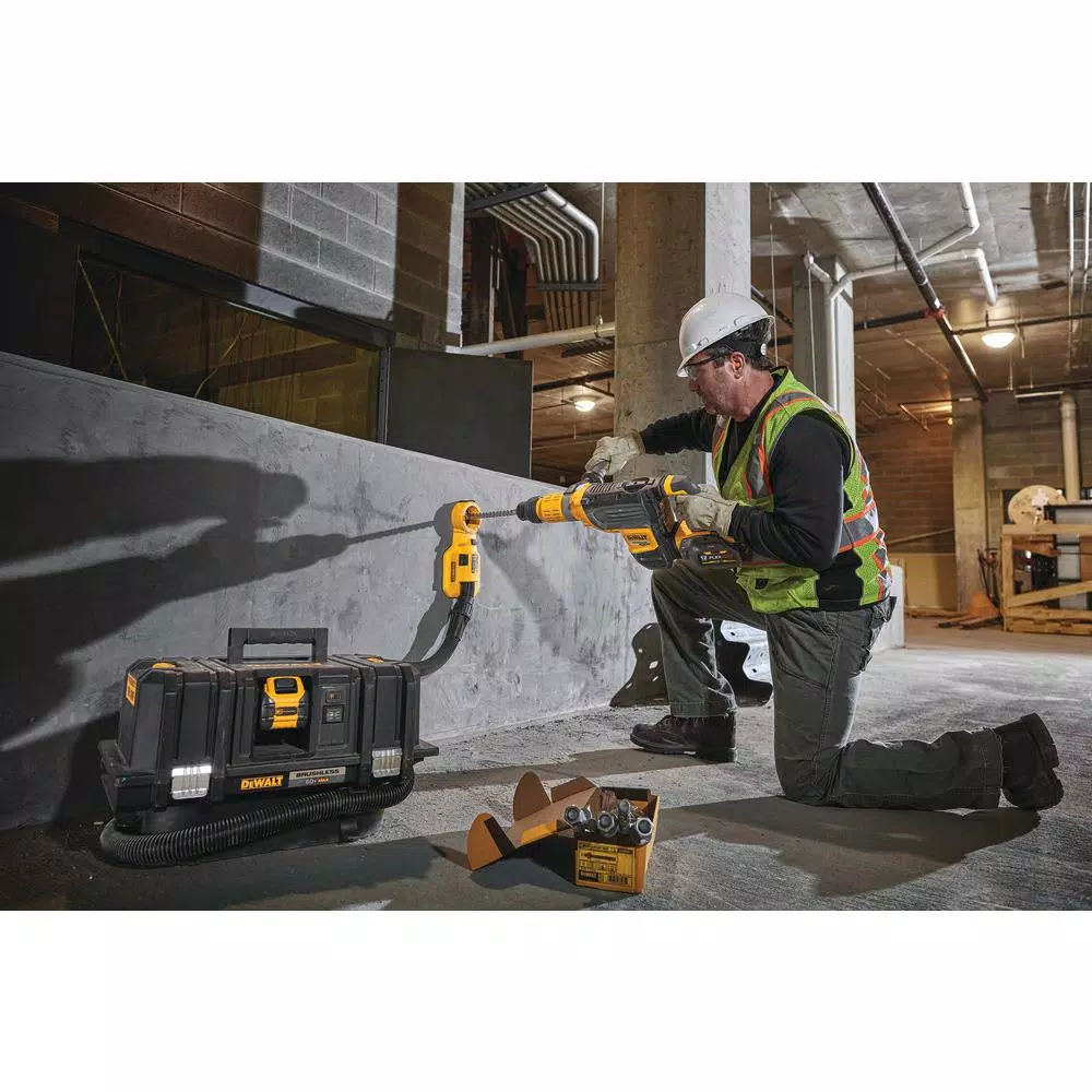 DEWALT 60V MAX FLEXVOLT Cordless Brushless 2 in. SDS MAX Combination Rotary Hammer Kit with (2) 12.0Ah Batteries