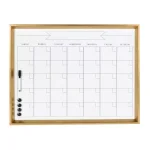 DesignOvation Calter Modern Framed Magnetic Dry Erase Monthly Calendar Wall Organizer thumbnail 2