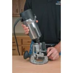 Porter-Cable 2-1/4 HP Multi-Base Router Kit with Height Adjuster thumbnail 12