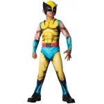 Marvel X-Men Wolverine Kids Halloween Costume - Large Boys Superhero Outfit thumbnail 1