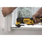 DEWALT 20V MAX Cordless Brushless Oscillating Multi-Tool Kit with 4.0 Ah Battery and Charger thumbnail 6