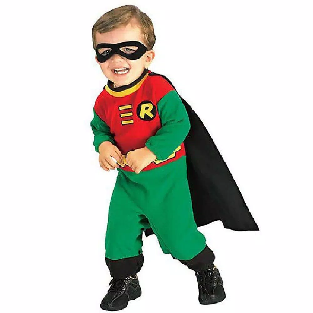 Rubie's Costumes Robin Infant Boy Halloween Costume with Cape and Mask