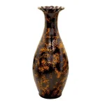 Uniquewise 36 in. Traditional Brown Trumpet Shaped Floor Vase thumbnail 3