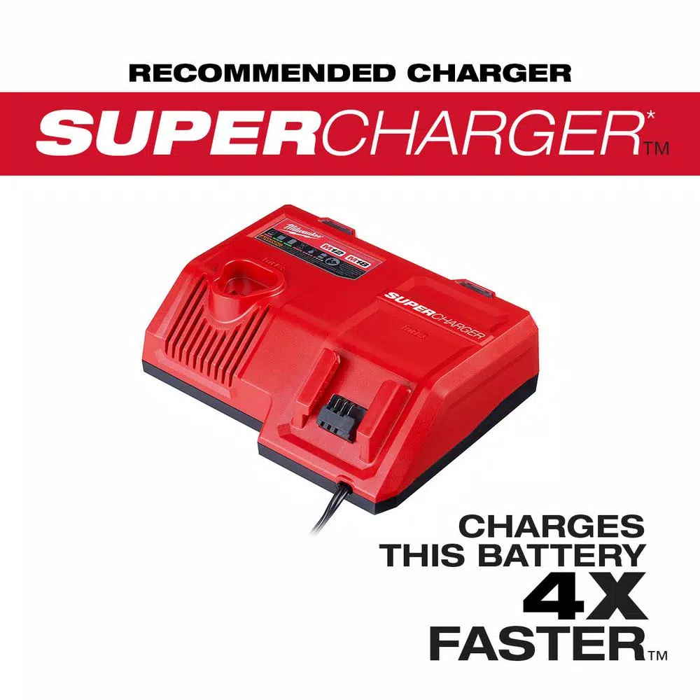 Milwaukee M18 REDLITHIUM HIGH OUTPUT XC6.0 18V 6.0 Ah Lithium-Ion Battery Pack