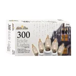 Unbranded Brite Star 300-Light Clear Icicle Light Set (Set of 2) - White Wire thumbnail 3