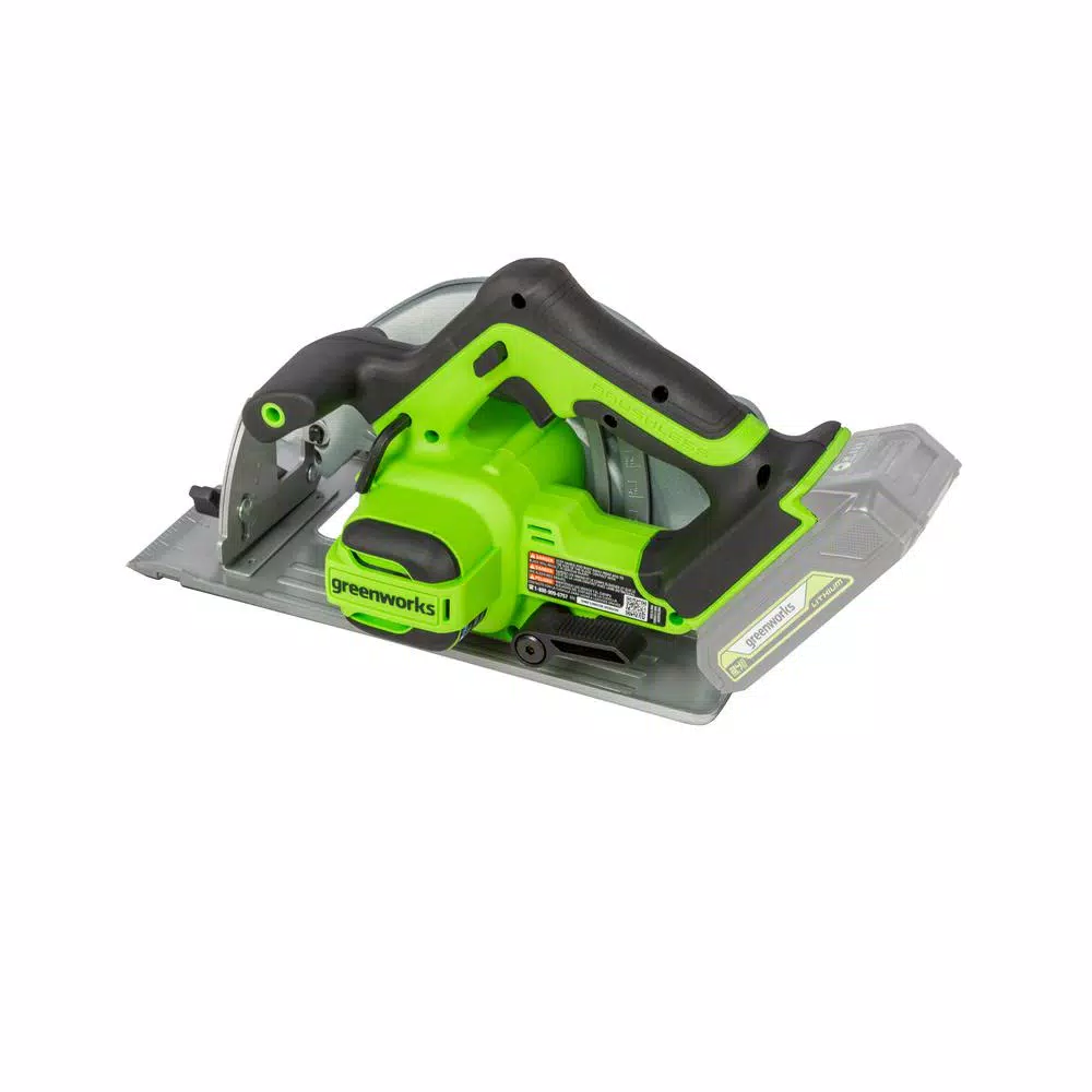 Greenworks 24V Cordless Brushless 7.25 in. Circular Saw, Tool Only