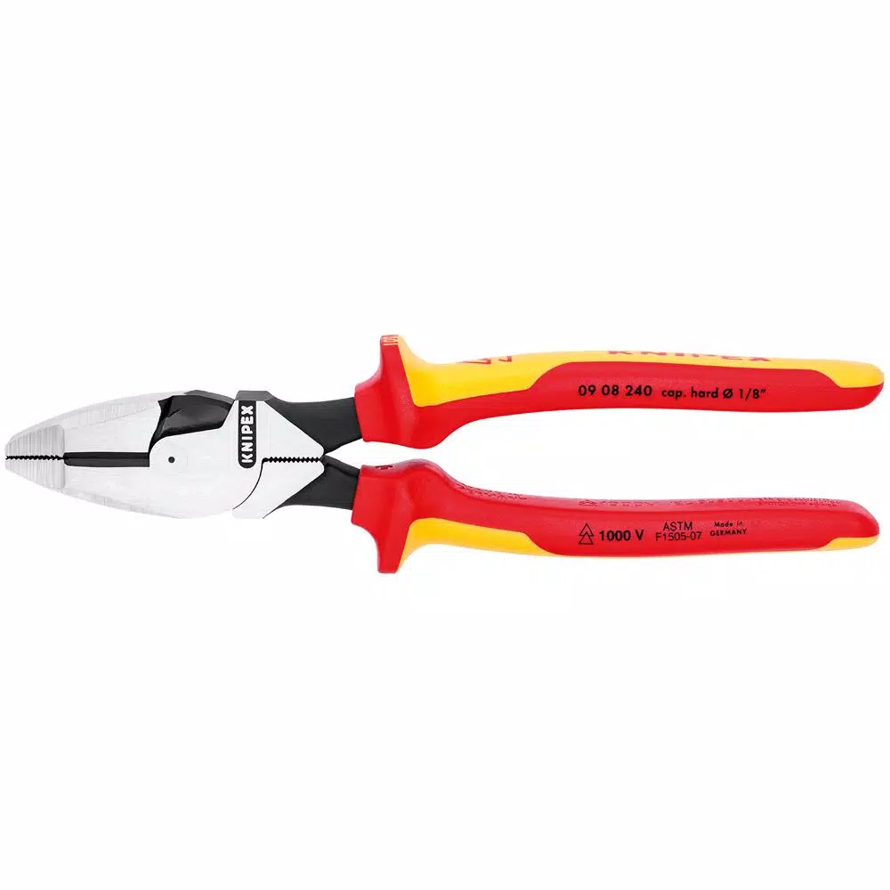 KNIPEX 7-Piece 1,000-Volt Insulated Pliers and Screwdriver Tool Set with Nylon Pouch