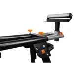 WEN Collapsible Rolling Miter Saw Stand with 3 Onboard Outlets thumbnail 5