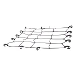 CURT Roof Rack Cargo Net, 65" x 38", Black Nylon thumbnail 1