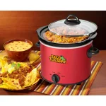 Taco Tuesday 2 Qt. Fiesta Slow Cooker with Variable Heat Control, Red thumbnail 3