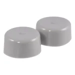 CURT 1.78" Bearing Protector Dust Covers, Gray Plastic (2-Pack) thumbnail 6