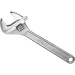 KING 24 in. Adjustable Wrench, Drop Forged Heat Treated Steel, Chrome Plated thumbnail 2