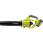 RYOBI 40V MAX Cordless Jet Fan Leaf Blower Kit, 500 CFM, 110 MPH, with 4 Ah Battery and Charger thumbnail 4