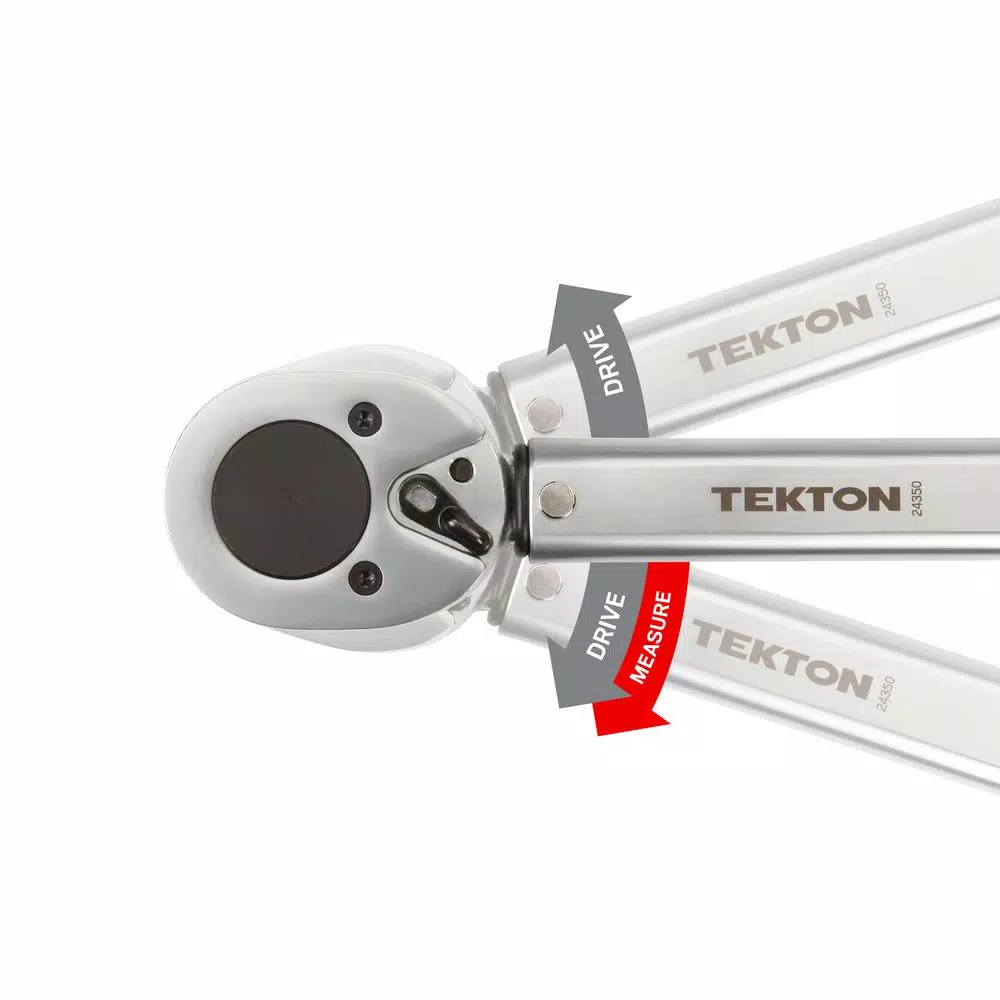 TEKTON 3/4 in. Drive Click Torque Wrench, 50-300 ft./lb.