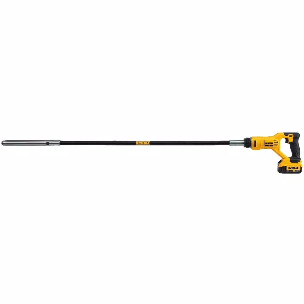 DEWALT 20V MAX Cordless 1-1/8 in. Pencil Vibrator with 4.0 Ah Battery and Charger