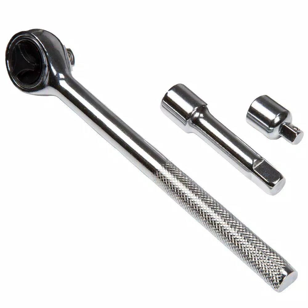 Stalwart 40-Piece 1/4 and 3/8 Drive Socket Set with SAE and Metric Sockets