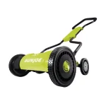 Sun Joe MJ1800M 18 in. 5-Position Quad Manual Walk-Behind Push Reel Mower thumbnail 1