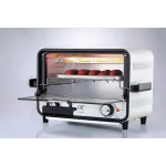 SPT Easy Grasp 800W 2-Slice White Countertop Toaster Oven with Built-In Timer thumbnail 3