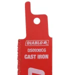 Diablo 9 in. Carbide Grit Reciprocating Saw Blade for Cast Iron, Masonry & Fiber Cement (5-Pack) thumbnail 4