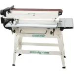 Grizzly Industrial Polar Bear Series 6 in. x 79 in. Edge Sander with 1.5 HP Motor thumbnail 3