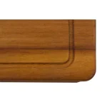 ALFI BRAND Iroko Wood Cutting Board - Italian Designed Multi-Purpose Chopping & Serving Board thumbnail 6