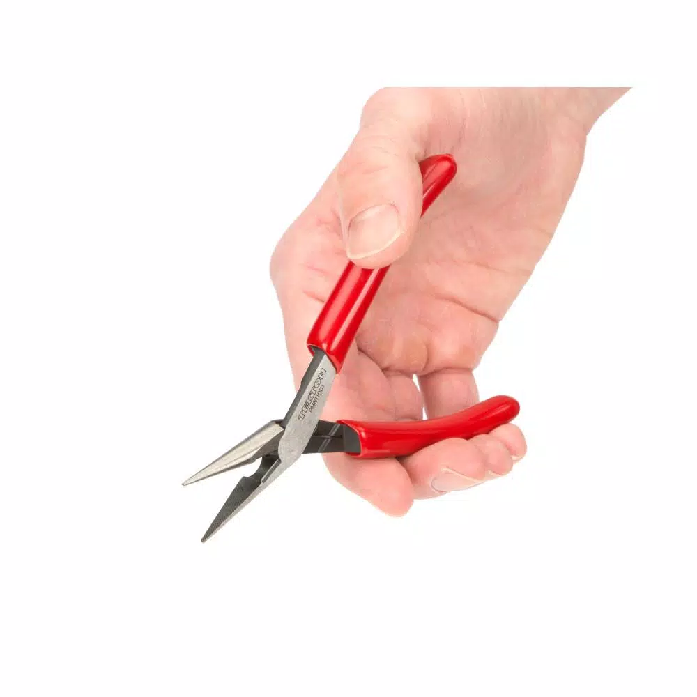 TEKTON Mini Long Nose Pliers with Wire Cutter