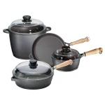 Berndes Tradition 7-Piece Cast Aluminum Nonstick Cookware Set, Gray thumbnail 1