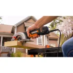 WorxSaw 4.5 Amp 4-1/2 in. Compact Corded Circular Saw thumbnail 3