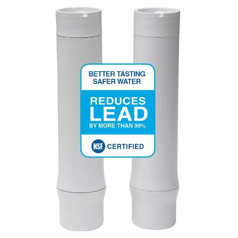 Glacier Bay Replacement Reverse Osmosis Drinking Water Filter Set for HDGROS4 System, 2-Pack