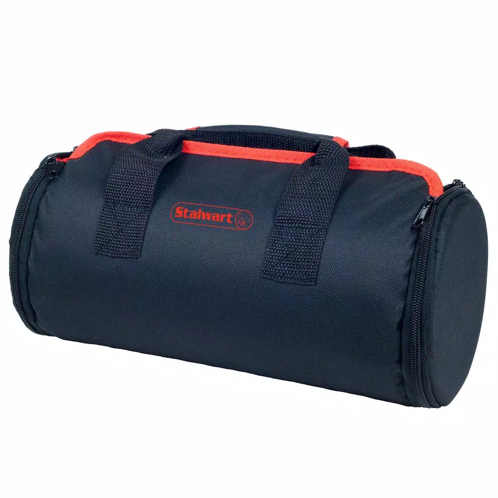 Stalwart 86-Piece Household Hand Tool Set with Compact Roll-Up Carrying Case