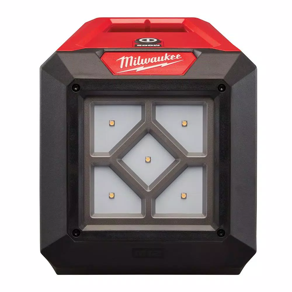 Milwaukee M12 12V Lithium-Ion 1000-Lumen Rover LED Flood Light Kit with 3.0Ah Battery & Charger