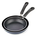 Cook N Home 2-Piece Aluminum Nonstick Saute Pan Set, Blue thumbnail 1