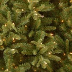 National Tree Company 7.5 ft. Tiffany Fir Slim Artificial Christmas Tree with 600 Clear Lights thumbnail 3