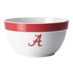 College Kitchen Collection University of Alabama Big Party Bowl, 4.75-Quart, Crimson Red thumbnail 1