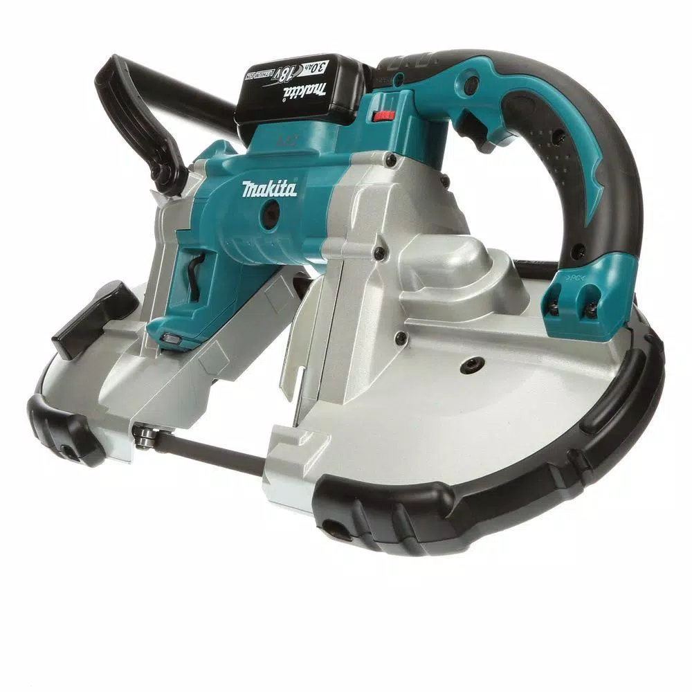 Makita 18V LXT Cordless Portable Band Saw Kit with 5.0Ah Battery (XBP02Z)