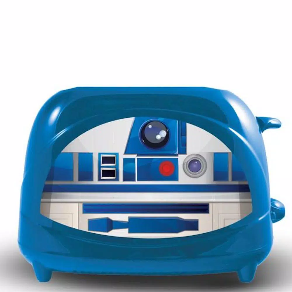 Uncanny Brands Star Wars Empire Collection R2-D2 2-Slice Toaster with Silhouette Detail