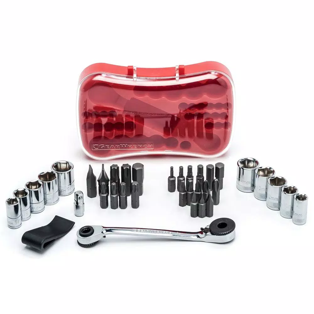 GearWrench 35-Piece 1/4 in. Drive Micro Driver and Socket Set