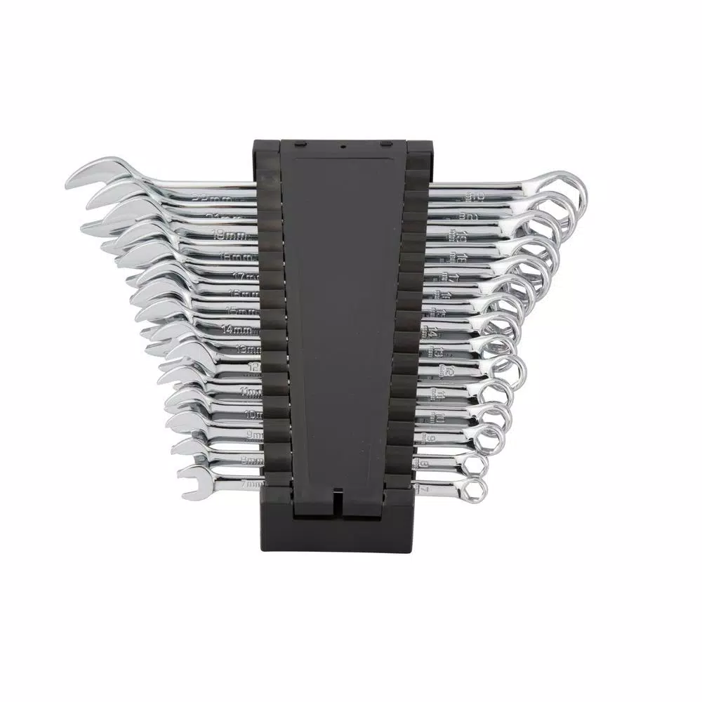 STEELMAN PRO 78533 15-Piece Metric 6-Point Combination Wrench Set