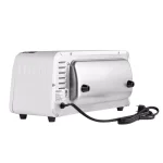Courant Compact 650W 2-Slice White Toaster Oven with Bake Tray and Toast Rack thumbnail 2