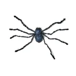 Worth Imports 32 in. Black Spider Halloween Prop Decor - Set of 2 thumbnail 1