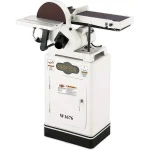 Shop Fox 1 HP Combination Belt and Disc Sander with Cabinet Stand, 6 in. x 48 in. Belt & 10 in. Disc thumbnail 1