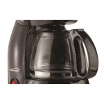 Brentwood 4-Cup Black Drip Coffee Maker with Tempered Glass Carafe thumbnail 3