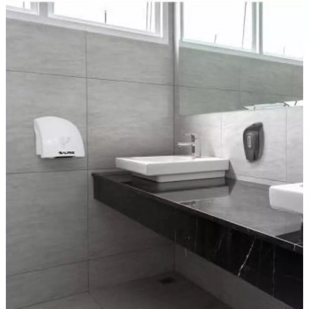 Alpine Industries Alpine Hazel Automatic Electric Hand Dryer, White, 110V-120V