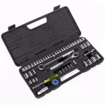 Stark Mechanics 52-Piece SAE/MM Ratchet and Socket Set with 1/4 in., 3/8 in., and 1/2 in. Drives thumbnail 2