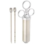 Bayou Classic 2 oz. Stainless Steel Seasoning Injector with Two Specialized Needles thumbnail 2