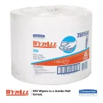 Wypall X50 Jumbo Roll White Perforated Reusable Wipes, 1100-Count thumbnail 2