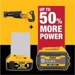 DEWALT 20V MAX Brushless Reciprocating Saw Kit with FLEXVOLT Advantage & 6.0Ah Battery thumbnail 4