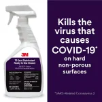 3M TB Quat Disinfectant Ready to Use Cleaner, 32 fl. oz. (Case of 6) thumbnail 3