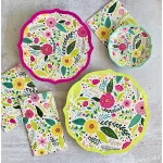 Sugar Plum Party Spring Blossoms SugarPlum Collection Cocktail Napkins, 32-Piece Paper Set thumbnail 3