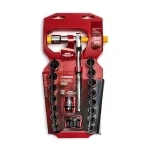 Husky 28-Piece 3/8 in. Drive 6-Point Pass-Thru Ratchet and Socket Set thumbnail 4